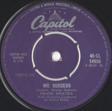 Frank Sinatra : Mr. Success  (7")