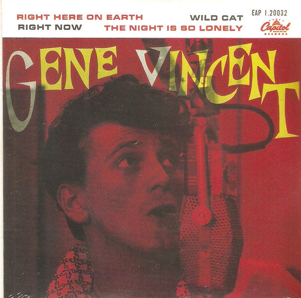 Gene Vincent : Right Here On Earth (CD, EP, vin)