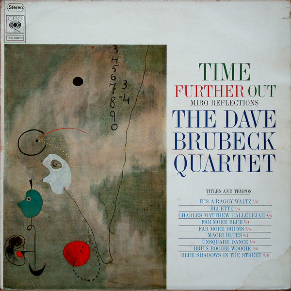 The Dave Brubeck Quartet : Time Further Out (Miro Reflections) (LP, Album, RE)