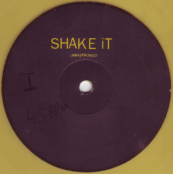 Jark Prongo : Shake It (12", Yel)