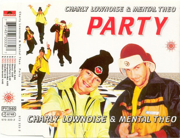 Charly Lownoise & Mental Theo : Party (CD, Maxi)