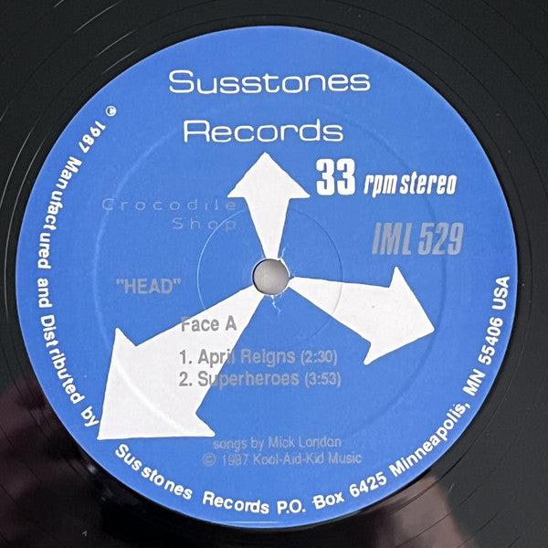 Crocodile Shop : Head. (LP, MiniAlbum)