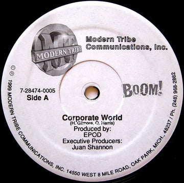 Boom! (10) : Corporate World (12")