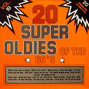 Various : 20 Super Oldies Of The 60's Vol. 19 (LP, Comp)