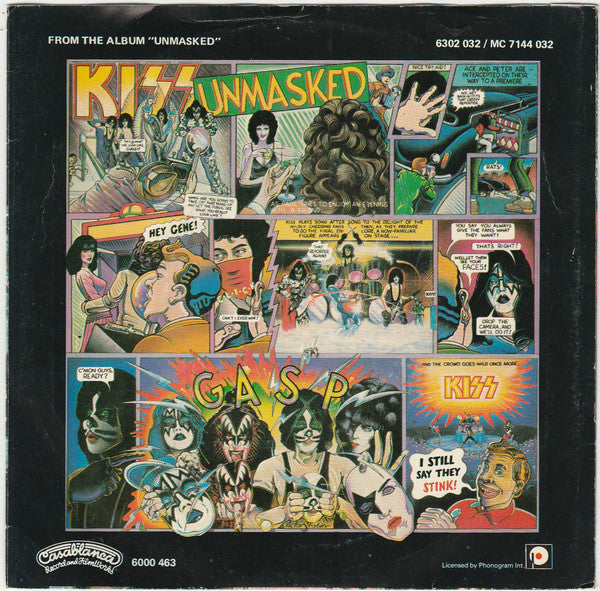 Kiss : Talk To Me  (7")