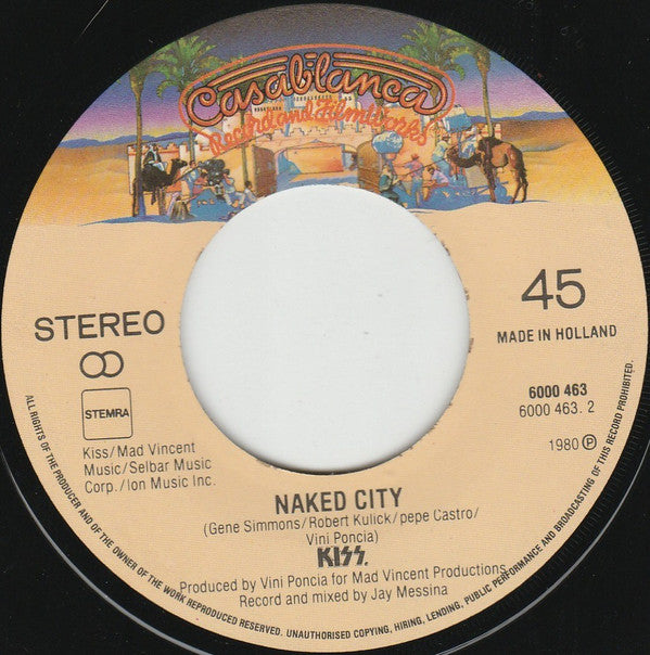 Kiss : Talk To Me  (7")