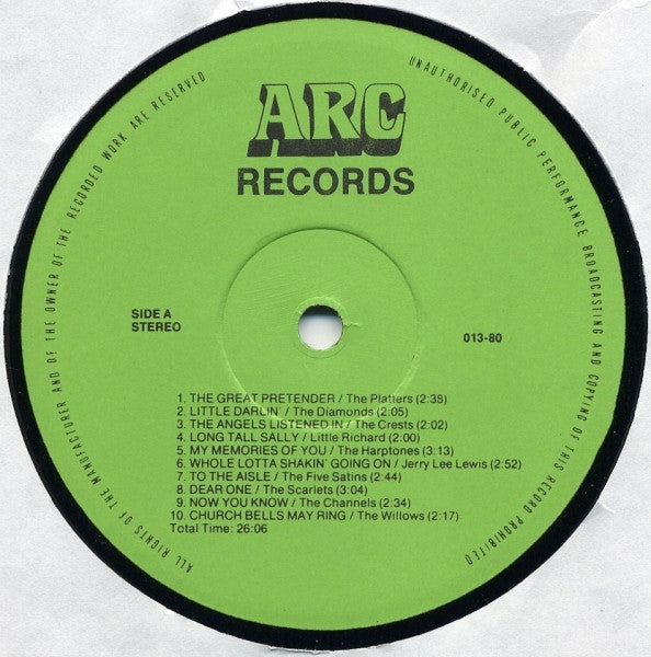 Various : 20 Super Oldies Of The 50's Vol. 13 (LP, Comp)