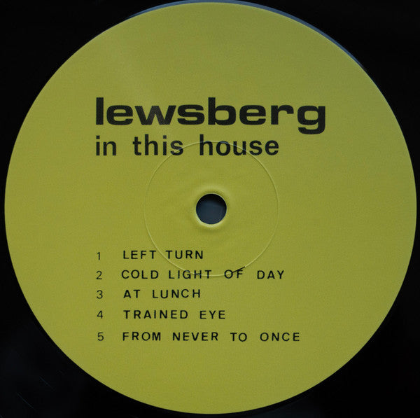 Lewsberg : In This House (LP, Album, Mono)