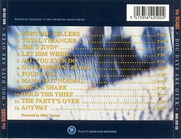 The Scabs : Dog Days Are Over (CD, Album)