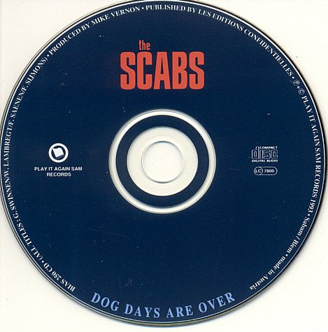 The Scabs : Dog Days Are Over (CD, Album)