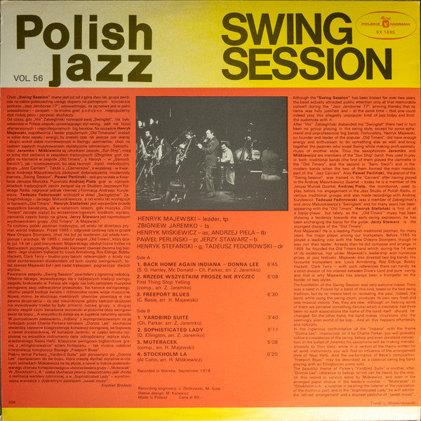 Swing Session : Swing Session (LP, Album, Yel)