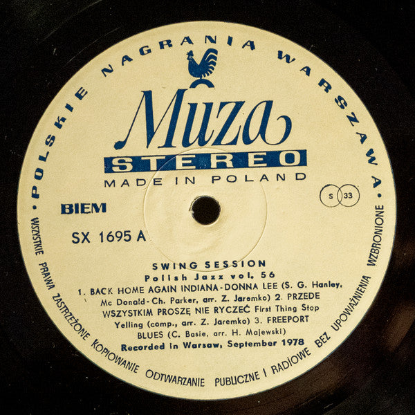 Swing Session : Swing Session (LP, Album, Yel)