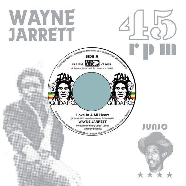 Wayne Jarrett : Love In A Mi Heart (7")