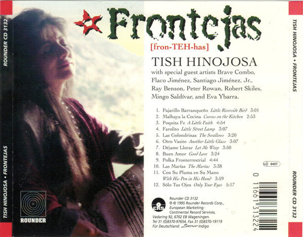 Tish Hinojosa : Frontéjas (CD, Album)