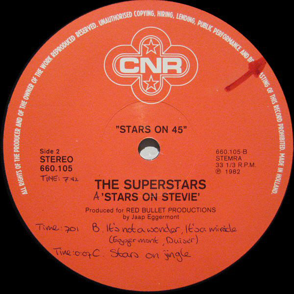 Stars On 45 : The Superstars (LP, Album)
