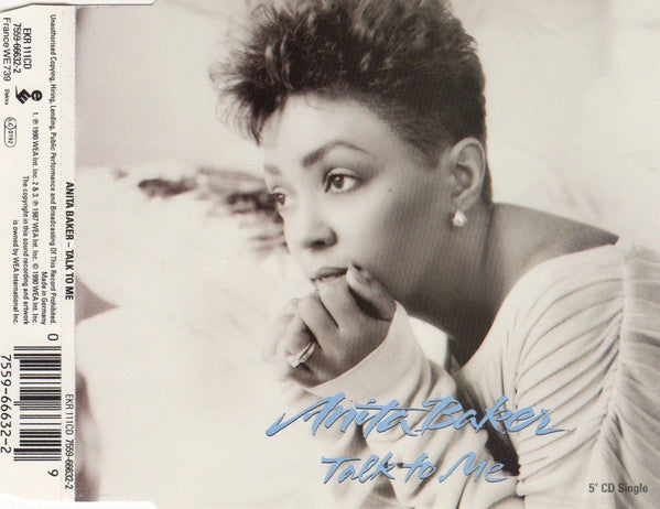 Anita Baker : Talk To Me (CD, Single)