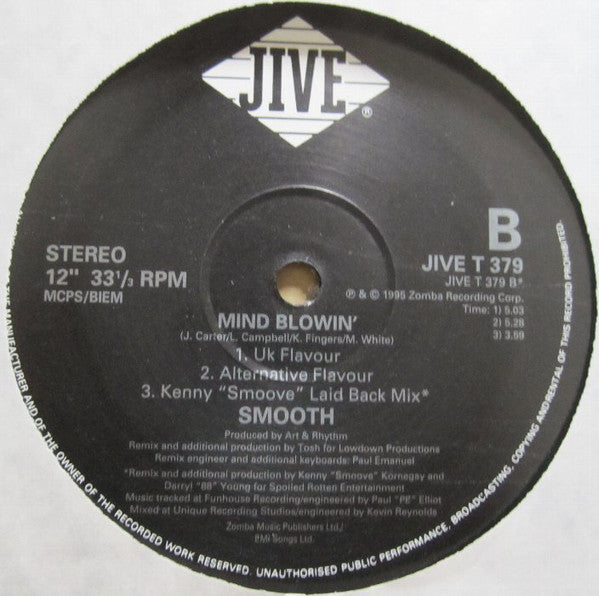 Smooth (4) : Mind Blowin' (12", Single)