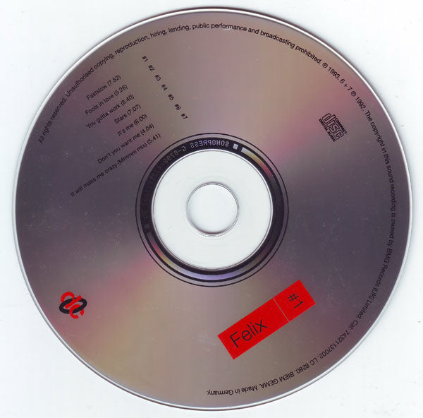 Felix : #1 (CD, Album)