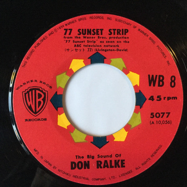 Don Ralke / Pete Candoli And His Orchestra : 77 Sunset Strip / 77 Sunset Strip Cha-Cha (7", Single)