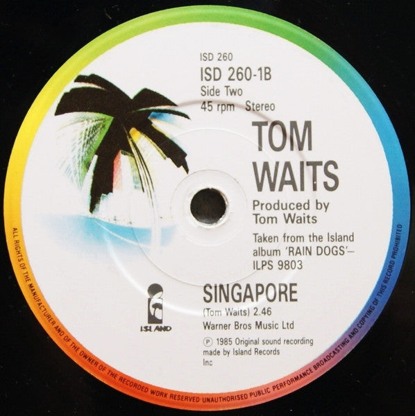 Tom Waits : In The Neighborhood (2x7", Single, Ltd)