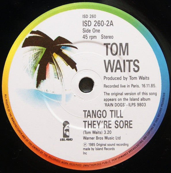 Tom Waits : In The Neighborhood (2x7", Single, Ltd)