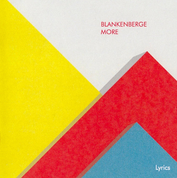 Blankenberge : More (LP, Album, Ltd, RP, Sun)