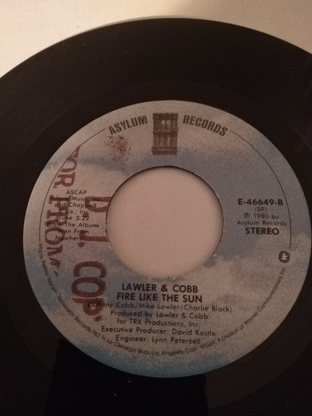 Lawler* & Cobb* : Love At First Sight (7", Single)