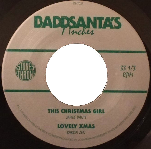 Various : Badd Santa's 7 Inches (7", EP)