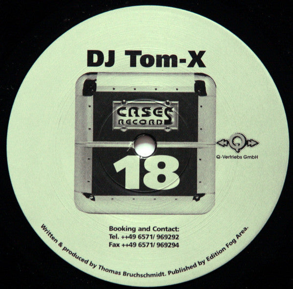 DJ Tom-X : Cocaine (12", Com)