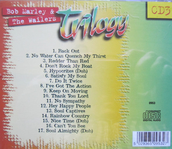 Bob Marley & The Wailers : Trilogy CD3 (CD, Comp)