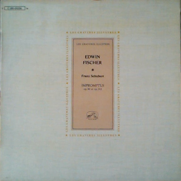 Franz Schubert, Edwin Fischer : Impromptus Op.90 et Op. 142 (LP, Album)