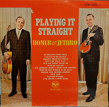 Homer And Jethro : Playing It Straight (LP, Album)