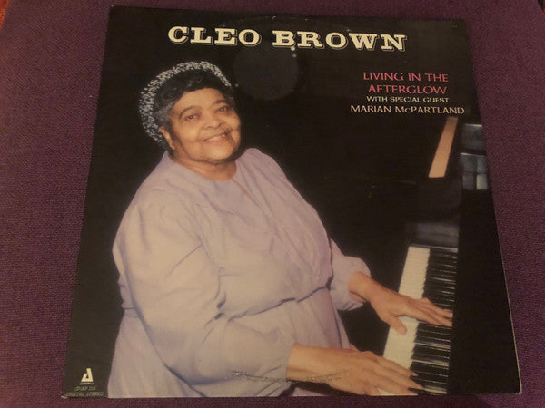 Cleo Brown With Special Guest Marian McPartland : Living In The Afterglow (LP, Album)