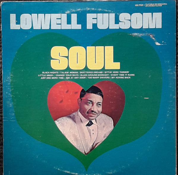 Lowell Fulson : Soul (LP, Album, RE, Ora)