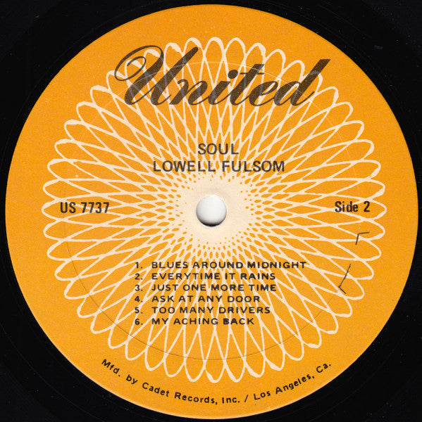 Lowell Fulson : Soul (LP, Album, RE, Ora)