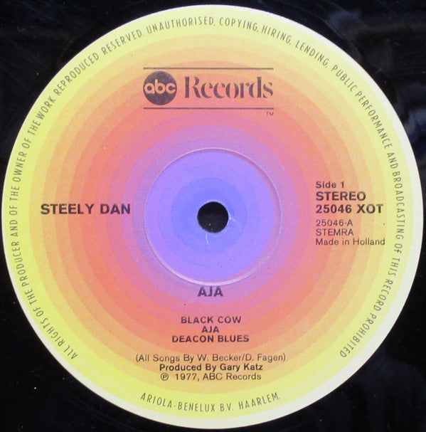 Steely Dan : Aja (LP, Album, Gat)