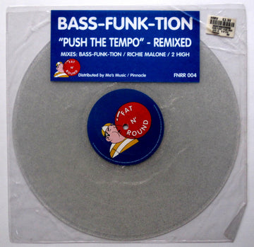 BASS-FUNK-TION : Push The Tempo (Remixed) (12", Maxi, Ltd, Cle)