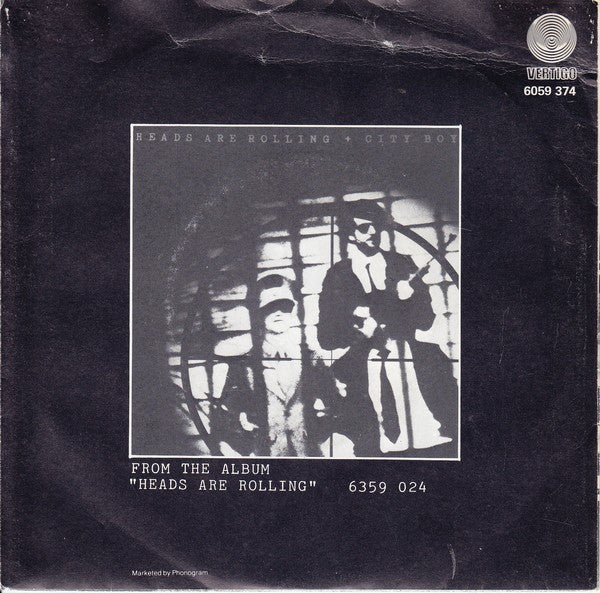 City Boy : Heads Are Rolling (7", Single)
