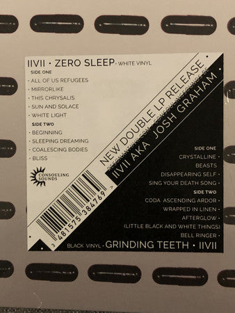 IIVII : Grinding Teeth / Zero Sleep (2xLP, Album)