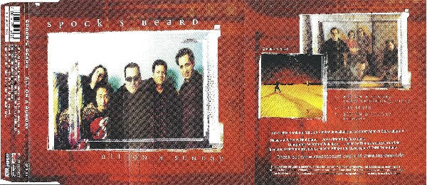 Spock's Beard : All On A Sunday (CD, Single, Enh)