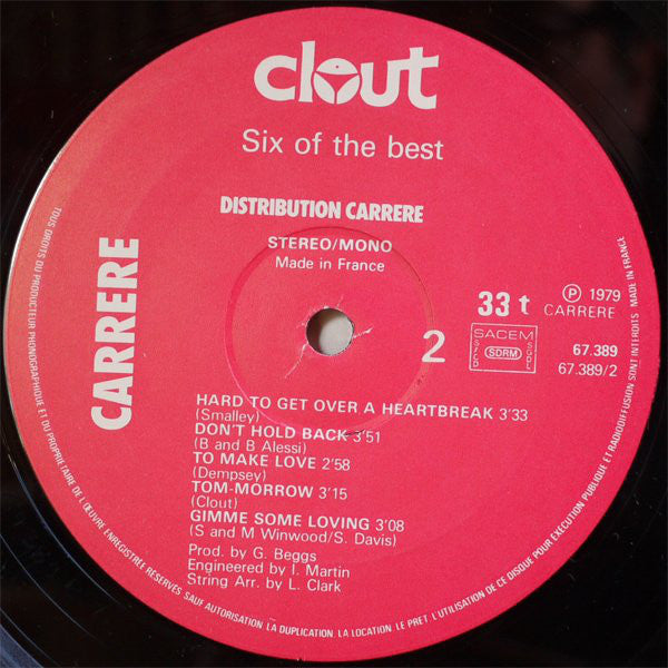 Clout : Six Of The Best (LP, Album, Gat)
