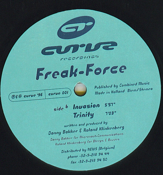 Freak Force : Future Music (12")