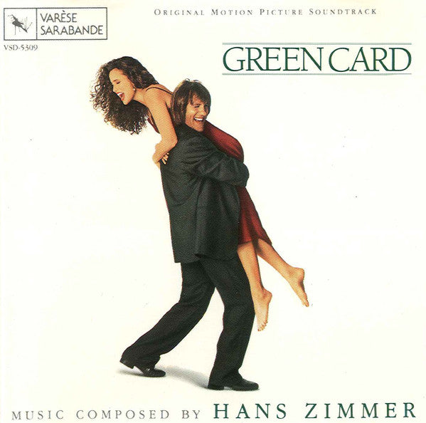 Hans Zimmer : Green Card (Original Motion Picture Soundtrack) (CD, Album, Comp)