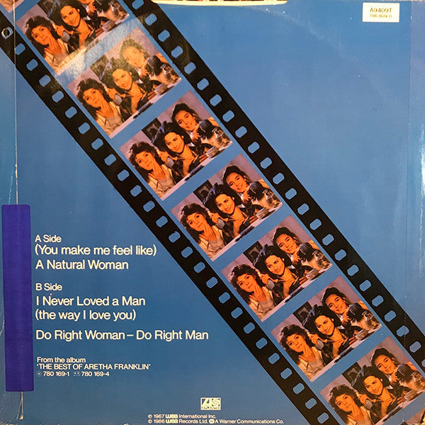 Aretha Franklin : (You Make Me Feel Like) A Natural Woman (12")