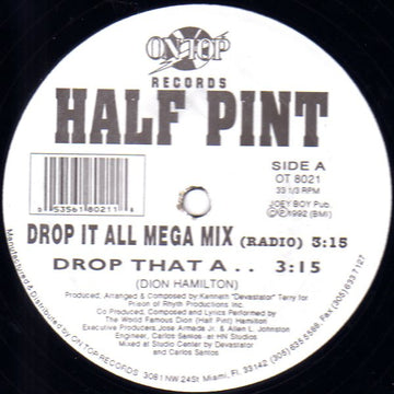 Half Pint (2) : Drop That A.. / One Leg Up (12")