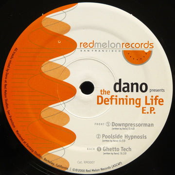 Dano : The Defining Life E.P. (12", EP)