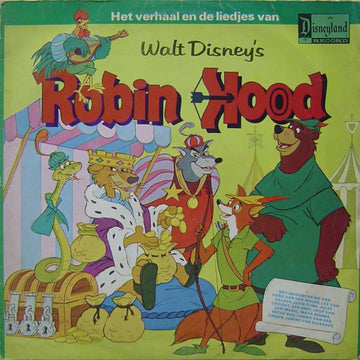 Various : Het Verhaal En De Liedjes Van Walt Disney's Robin Hood (LP, RE)