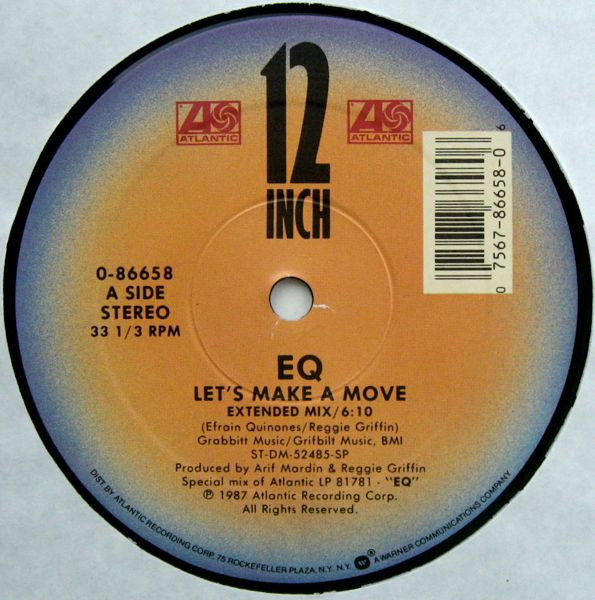 EQ (4) : Let's Make A Move (12", Single, SP)