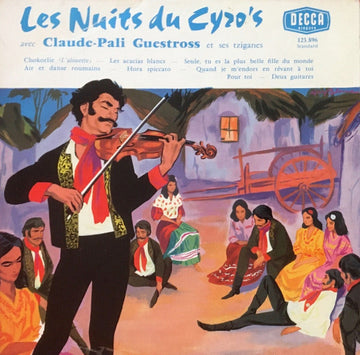 Claude-Pali Guestross Et Ses Tziganes : Les Nuits Du Ciro's (10", Mono)