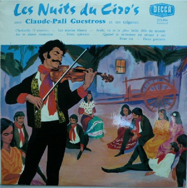 Claude-Pali Guestross Et Ses Tziganes : Les Nuits Du Ciro's (10", Mono)